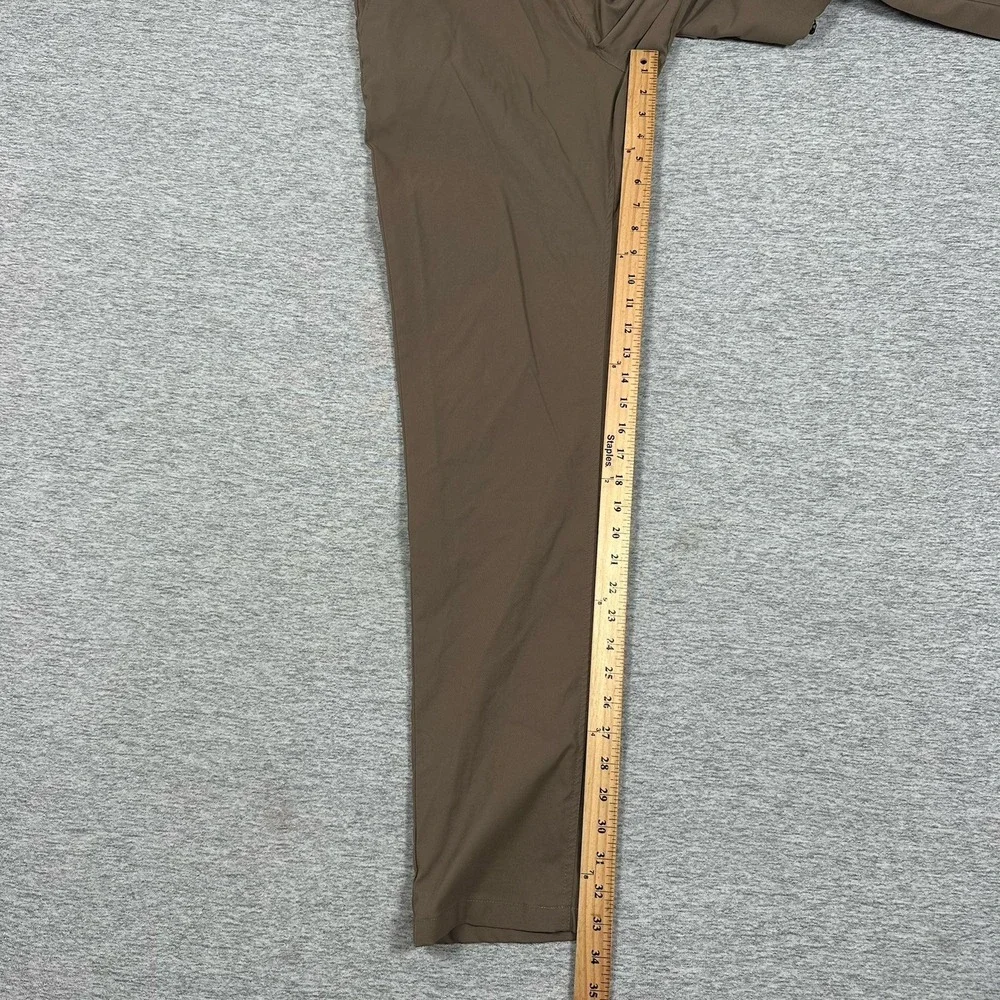 686 Pants Mens 36x34 Brown Slim Fit Everywhere Multi Shell Outdoor Hiking Travel - Picture 5 of 8
